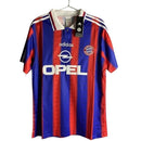 Camiseta Adidas retro del Bayern Múnich 1995/97 para hombre (azul y roja)