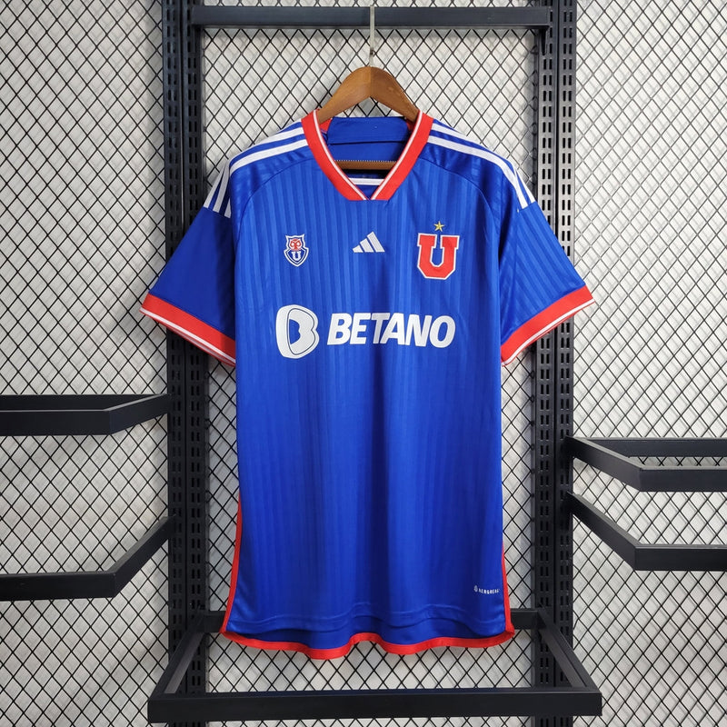 Camiseta Adidas Universidad de Chile I 23/24 - Hombre - Azul