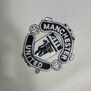 Camiseta retro de aficionado del Manchester United Third III 99/00 para hombre - Blanca