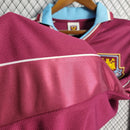 Camiseta retro Fila para hombre del West Ham 99/01 - Borgoña