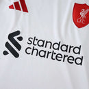 Camiseta de visitante del Liverpool 2025/26 para hombre - Blanca