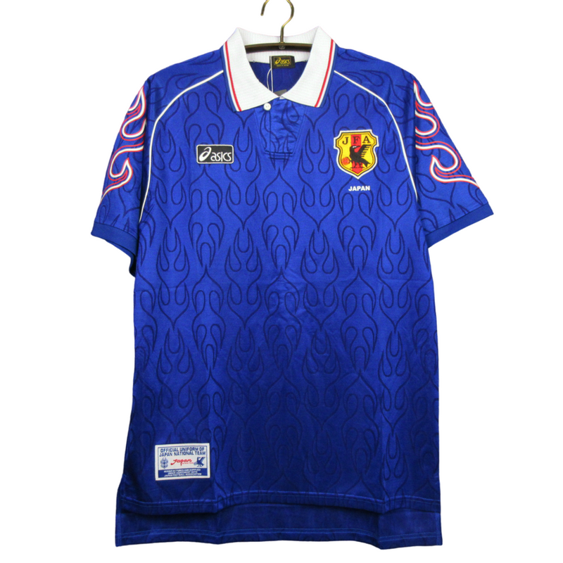 Camiseta retro de la selección nacional de Japón (1998) para hombre