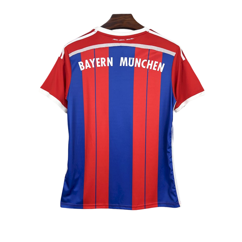 Camiseta retro de local del Bayern Múnich 14/15 para hombre -