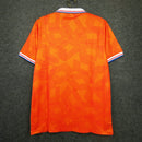 Camiseta retro de local de la selección nacional de Países Bajos 1992 para hombre - Naranja
