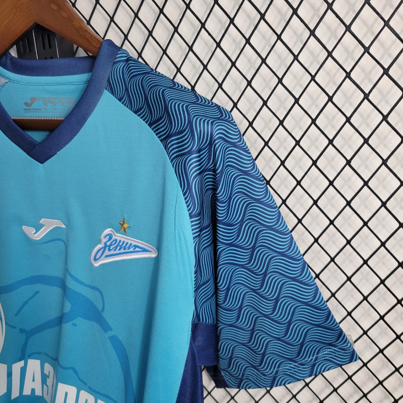 Camiseta de aficionado Joma Zenit I 23/24 para hombre - Azul