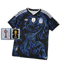 Camiseta de visitante de la selección argentina para el Mundial de 2026 - Negra