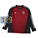 Camiseta Selección España Portero Manga Larga Copa del Mundo 2026 - Rojo