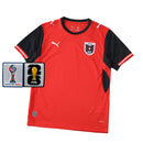 Camiseta Selección Austria Copa del Mundo 2026 I - Rojo