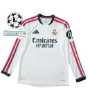 Camiseta Manga Larga Real Madrid Local 2026/27 Versión Jugador Hombre - Blanco