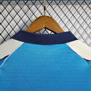 Camiseta retro de aficionado del Manchester City (99/00) para hombre, azul