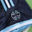 Camiseta retro de aficionado de la selección argentina visitante II 2006 para hombre - Azul