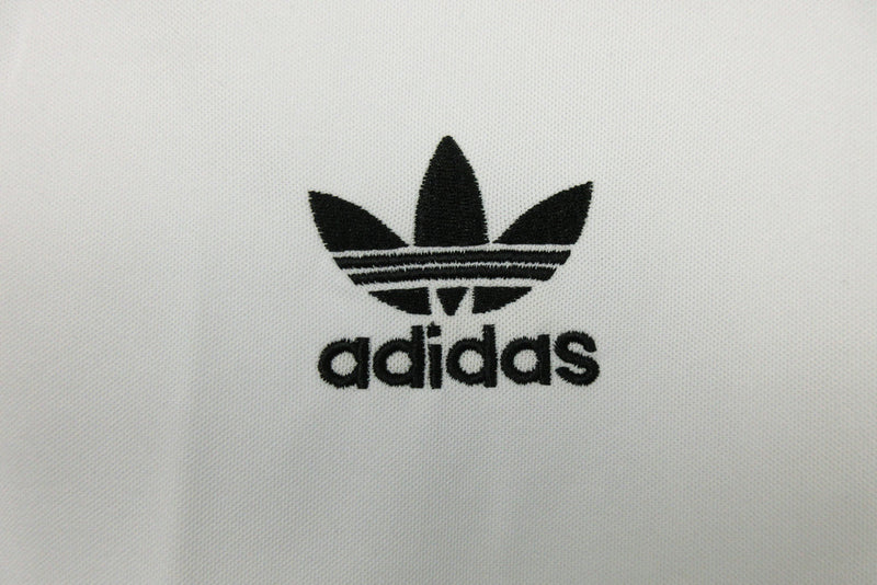 Camiseta retro de la selección alemana I Home 1980 Adidas para hombre - Blanca