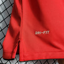 Camiseta retro Nike para aficionado del Manchester United (10/11) para hombre - Roja