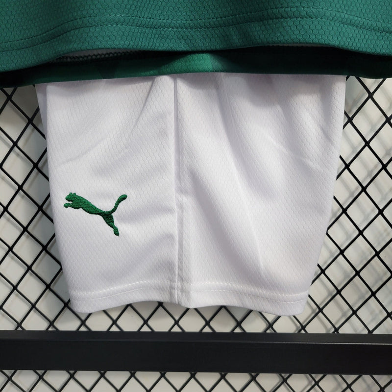 Camiseta y pantalón corto Palmeiras para niños 23/24 I - Verde