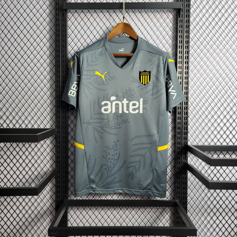 Camiseta de aficionado Puma Peñarol 22/23 para hombre (amarillo y gris)