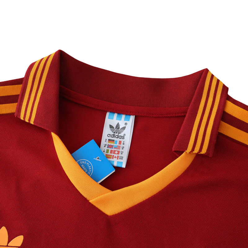 Camiseta de jugador Roma Retro 92/93 Colección 24/25 para hombre - Marrón