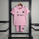 Camiseta de entrenamiento y pantalón corto infantil Miami 23/24 - Rosa