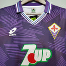 Camiseta retro de local de la Fiorentina 93/94 para hombre - Morada