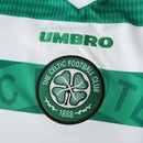 Camiseta retro local del Celtic 97/99 para hombre - Verde y blanco