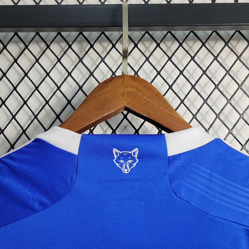 Camiseta Adidas para aficionado del Leicester I 23/24, hombre, azul