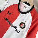 Camiseta de local del Feyenoord 24/25 para hombre - Roja y blanca