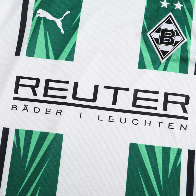 Camiseta Borussia Mönchengladbach Primera 24/25 Hombre - Blanco