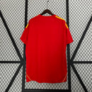 Camiseta retro de aficionado de la selección españa 2008 (hombre) - Roja