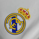 Camiseta retro de manga larga para aficionado Adidas del Real Madrid I 11/12 para hombre - Blanca