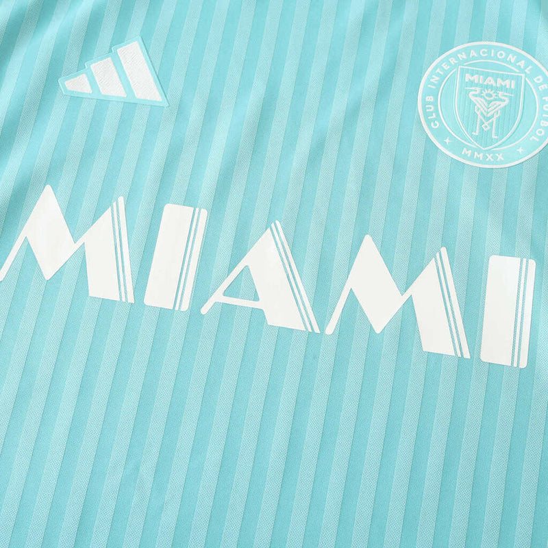 Camiseta de jugador Miami Third Third III 24/25 para hombre - Azul bebé