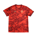 Camiseta especial para aficionados CR7 Portugal GOAT 24/25 para hombre - Roja