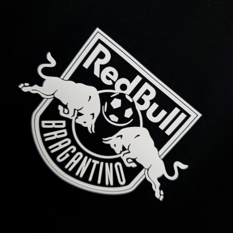 Camiseta Nike de aficionado para hombre del Red Bull Bragantino Home 21/22 - Negra