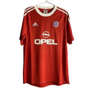 Camiseta retro local del Bayern Múnich I 01/02, camiseta Adidas para hombre - Roja