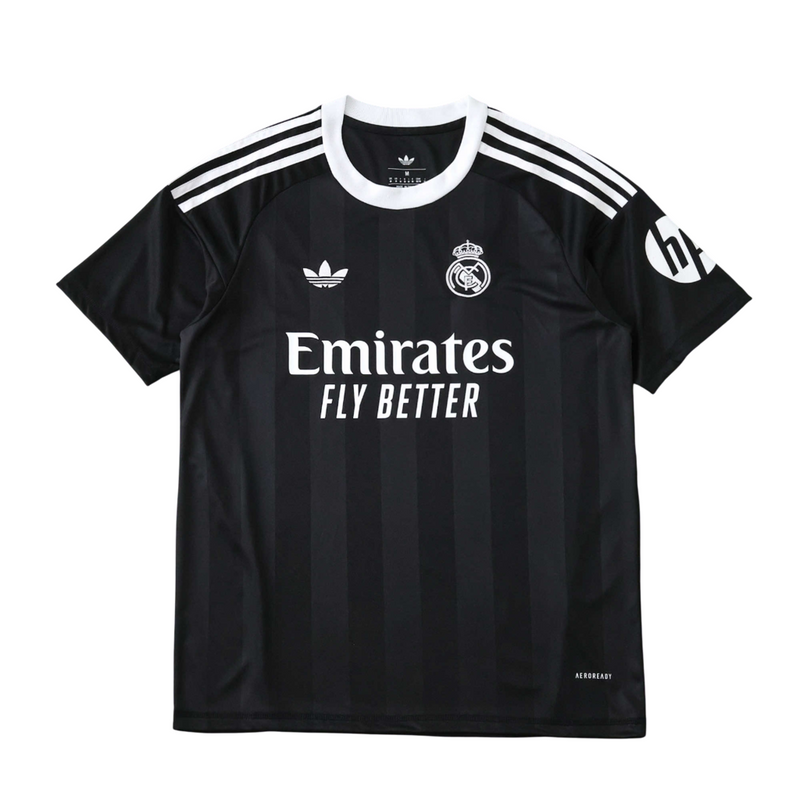 Camiseta de portero Adidas del Real Madrid para hombre 25/26 - Negra