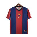 Camiseta retro Nike de local del Barcelona 98/99 para hombre - Azul y granate