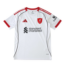 Camiseta de visitante del Liverpool 2025/26 para hombre - Blanca