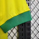 Camiseta retro de Brasil 1958 - Selección Nacional Masculina de Brasil - Amarilla