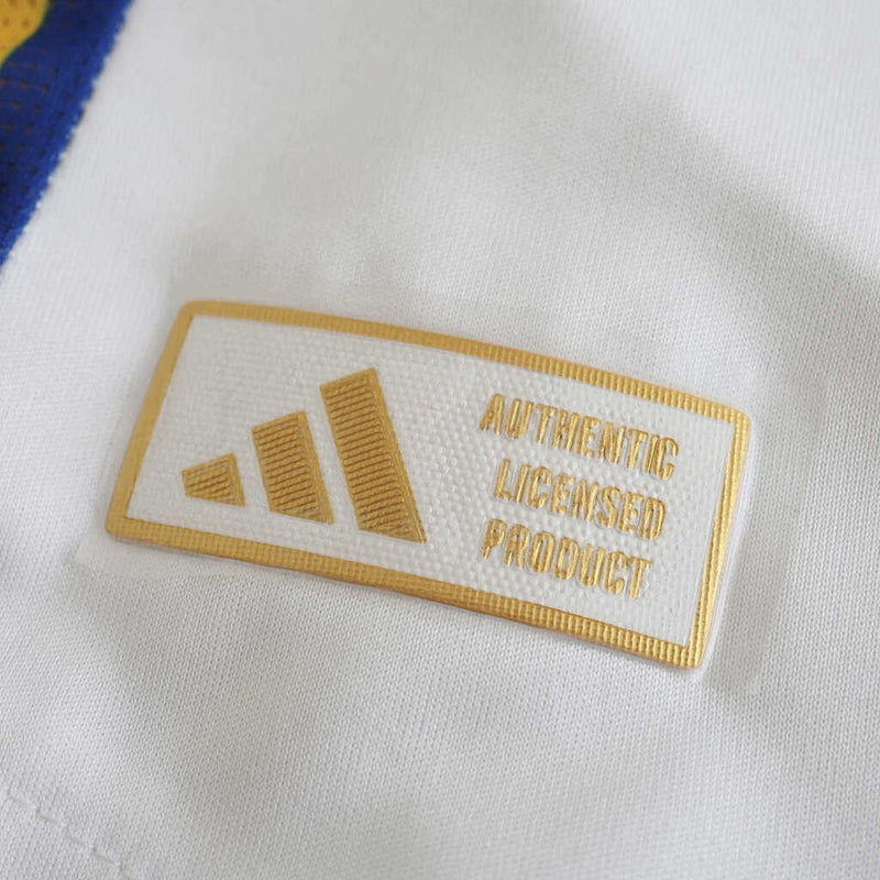 Camiseta de visitante de Boca Juniors (temporada 24/25) para hombre, color blanco