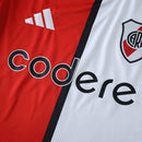 Camiseta de local de River Plate 24/25 para hombre - Blanca y roja