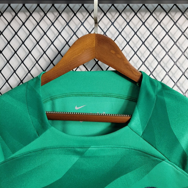 Camiseta Nike de portero del PSG 23/24 para hombre - Verde