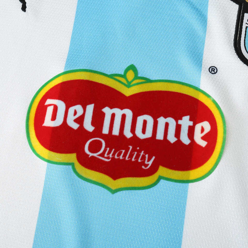 Camiseta retro de local de la Lazio I 99/00 para hombre - Azul y blanco