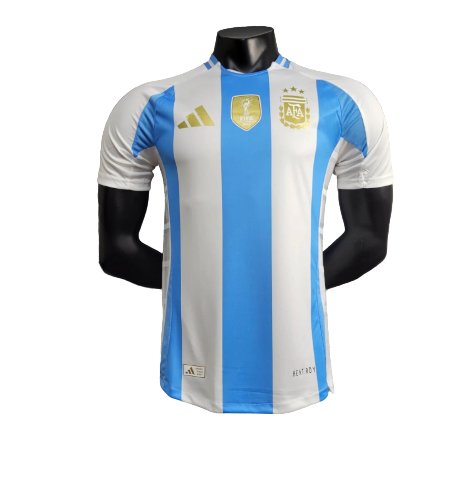 Camiseta local de la selección argentina 2024/25 para hombre - Azul y blanco