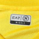 Camiseta Adidas de portero del Napoli 23/24 Fan EA7 para hombre - Amarilla