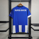 Camiseta de aficionado New Balance Porto Home 23/24 para hombre - Azul y blanco
