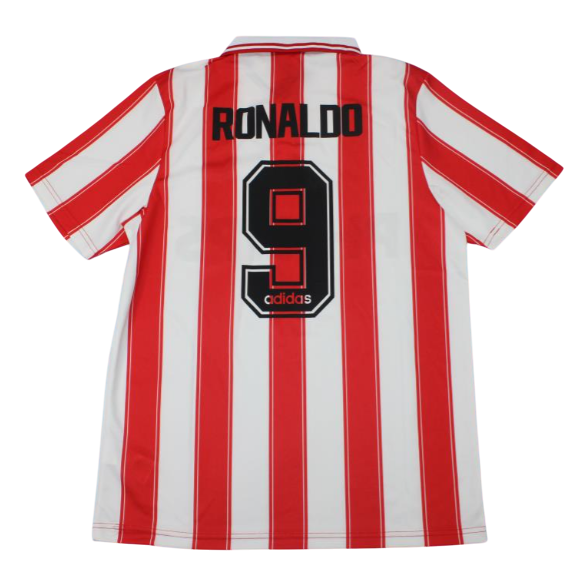 Camiseta retro de local del PSV 94/95 para hombre - Roja y blanca