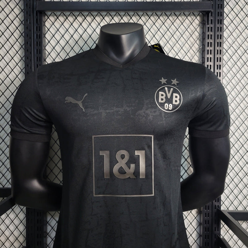 Camiseta de jugador Puma del Borussia Dortmund 23/24 para hombre - Negra