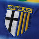Camiseta retro de local del Parma I 99/00 para hombre, color azul y amarillo