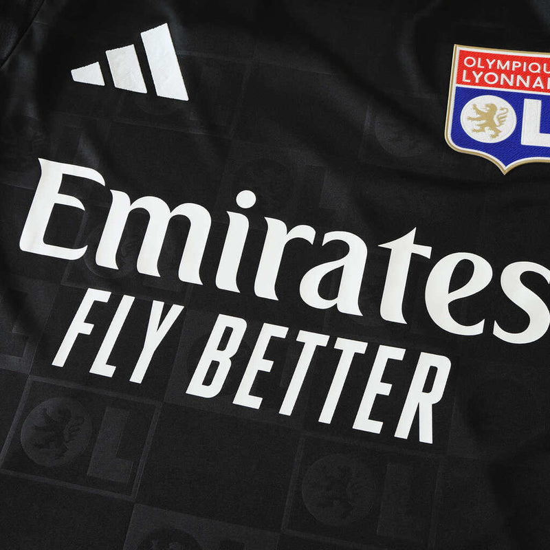 Camiseta de jugador del Lyon Rerserva Away II 24/25 para hombre - Negra