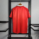 Camiseta retro de aficionado del Manchester United (99/00) para hombre - Roja