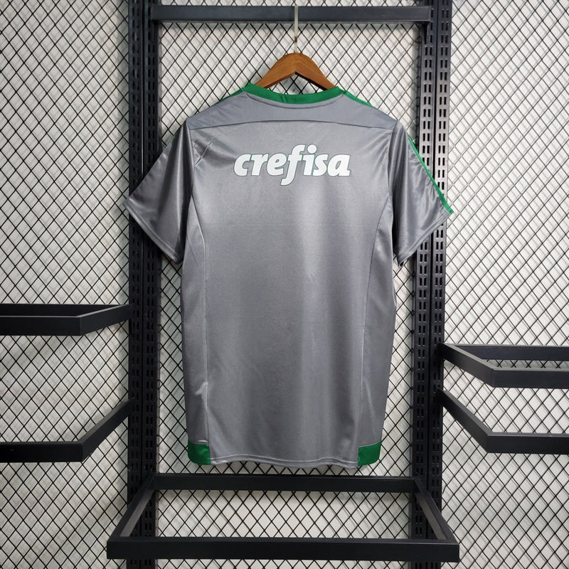 Camiseta Fan Palmeiras 2015 Retro Hombre Gris