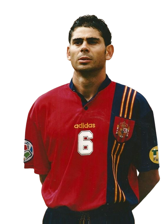 Camiseta retro de aficionado de la selección española de 1996 - Hombre - Roja